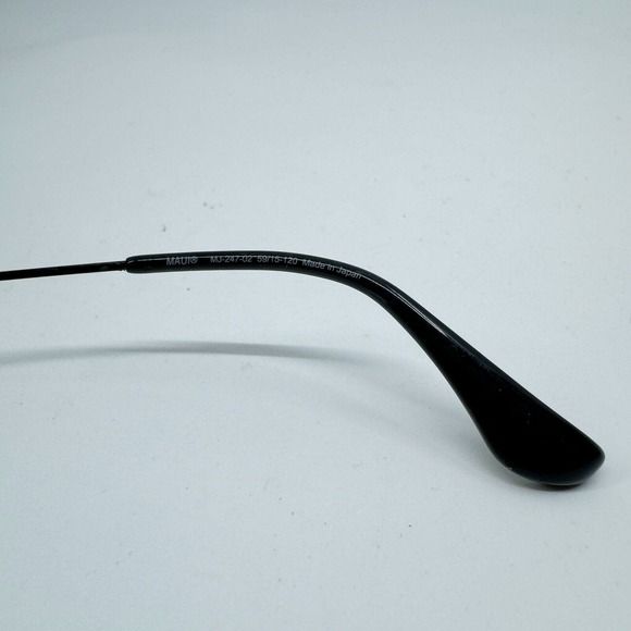 Maui Jim CliffHouse MJ-247-02 Titanium Black Aviator Sunglasses Frames H10394 - Picture 6 of 7